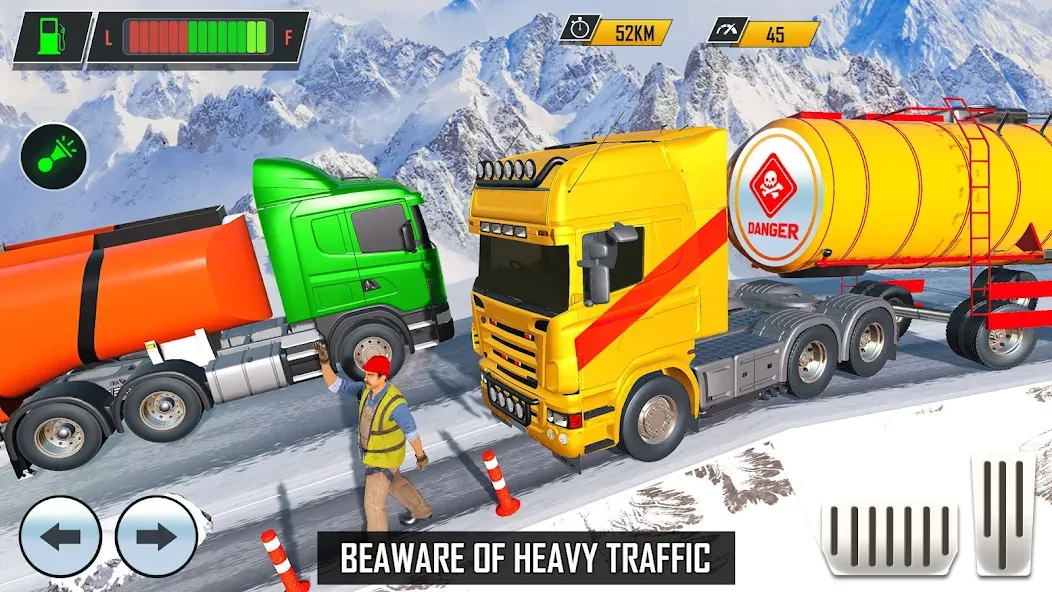 Скачать взлом Offroad Oil Tanker Truck Games (Оффроуд Игры на машинецистерне для нефти)  [МОД Меню] — последняя версия apk на Андроид screen 4