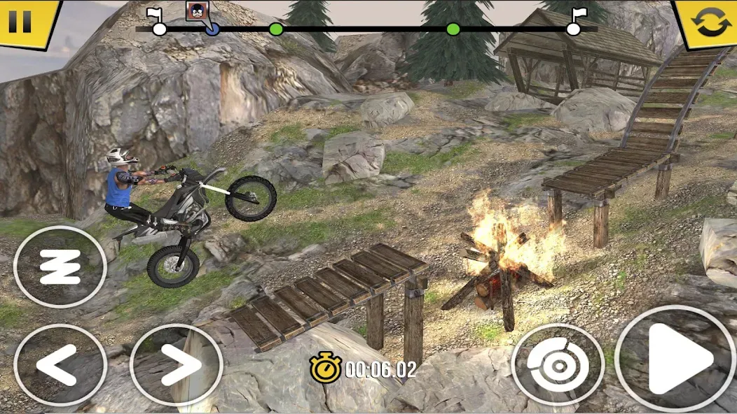 Скачать взломанную Trial Xtreme 4 Bike Racing (Триал Экстрим 4 Гонки на мотоциклах)  [МОД Menu] — последняя версия apk на Андроид screen 5