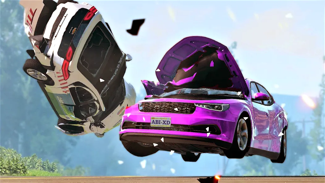 Скачать взлом Car Crash: 3D Mega Demolition (Кар краш)  [МОД Unlimited Money] — полная версия apk на Андроид screen 2