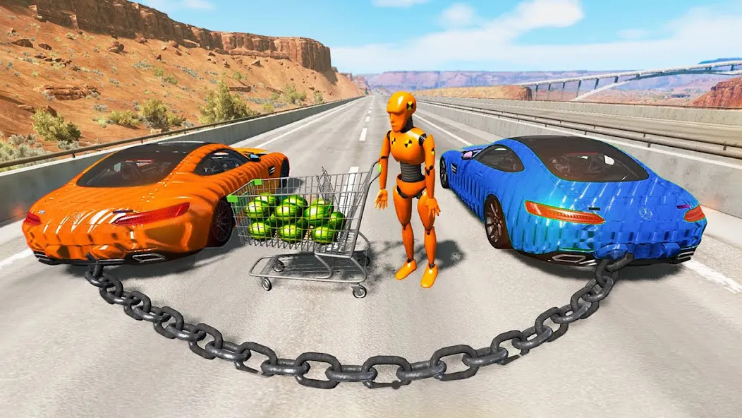 Скачать взлом Car Crash: 3D Mega Demolition (Кар краш)  [МОД Unlimited Money] — полная версия apk на Андроид screen 4