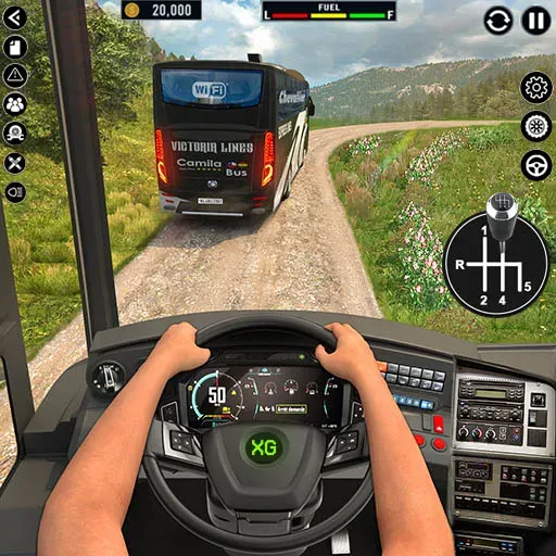 Скачать взломанную City Bus Simulator — Bus Drive  [МОД Mega Pack] — стабильная версия apk на Андроид screen 1