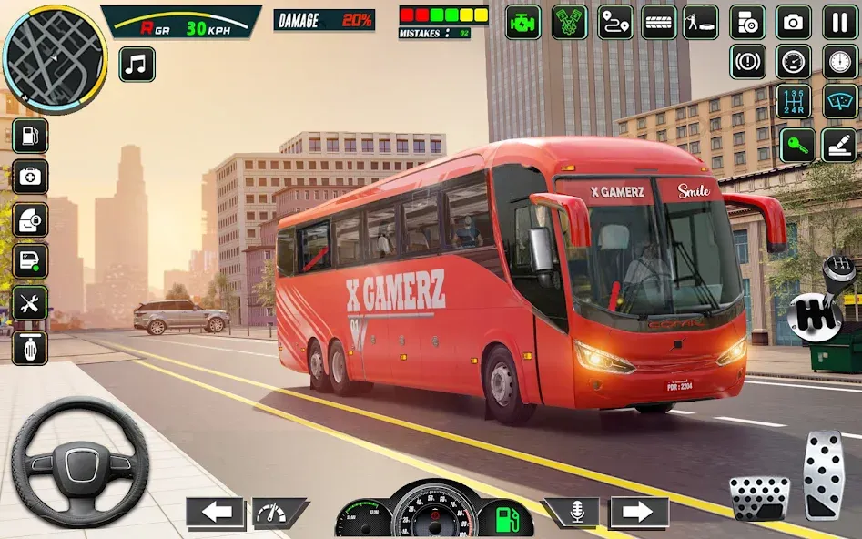 Скачать взломанную City Bus Simulator — Bus Drive  [МОД Mega Pack] — стабильная версия apk на Андроид screen 4