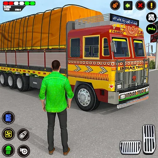 Взлом Indian Truck Drive Truck Games (Индийский грузовой симулятор)  [МОД Бесконечные монеты] — полная версия apk на Андроид screen 1