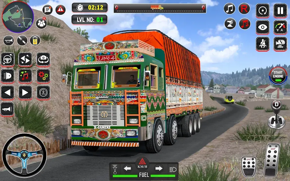 Взлом Indian Truck Drive Truck Games (Индийский грузовой симулятор)  [МОД Бесконечные монеты] — полная версия apk на Андроид screen 2