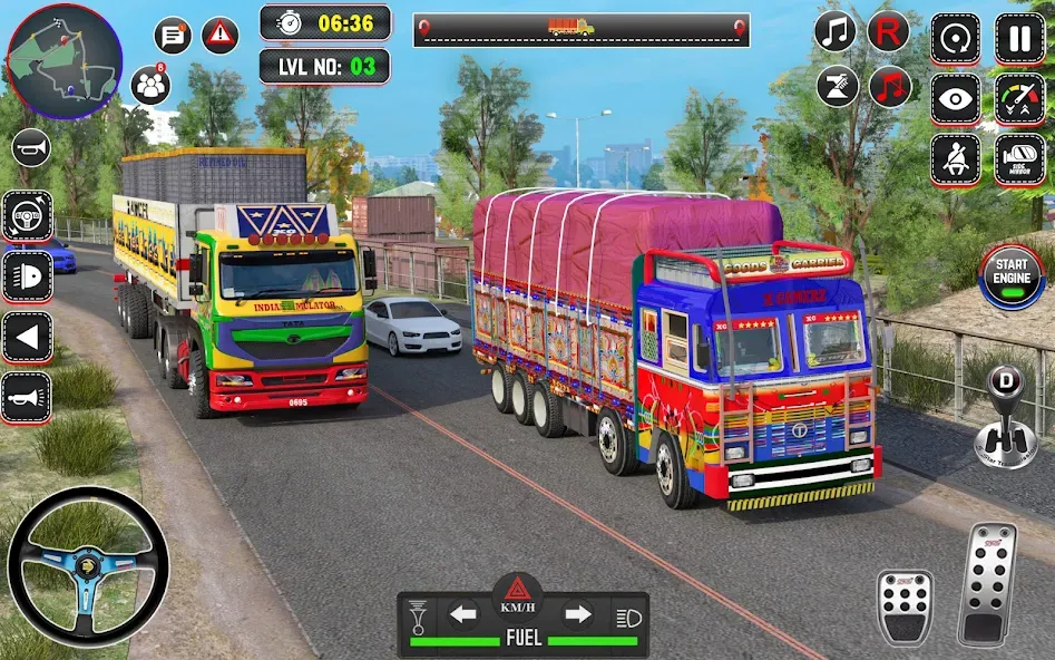 Взлом Indian Truck Drive Truck Games (Индийский грузовой симулятор)  [МОД Бесконечные монеты] — полная версия apk на Андроид screen 4