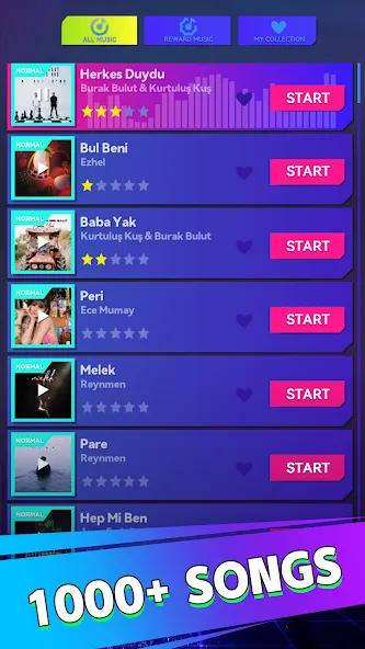 Взломанная Beat Dancing EDM:music game (Бит Дэнсинг ЭДМ)  [МОД Бесконечные монеты] — полная версия apk на Андроид screen 1