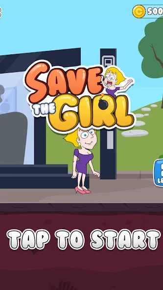 Скачать взломанную Save The Girl  [МОД Меню] — полная версия apk на Андроид screen 1