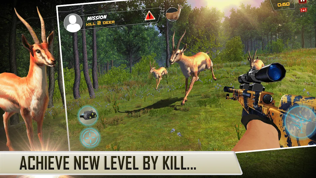 Скачать взлом Dino Hunting Sniper Shooter 3D  [МОД Menu] — стабильная версия apk на Андроид screen 4