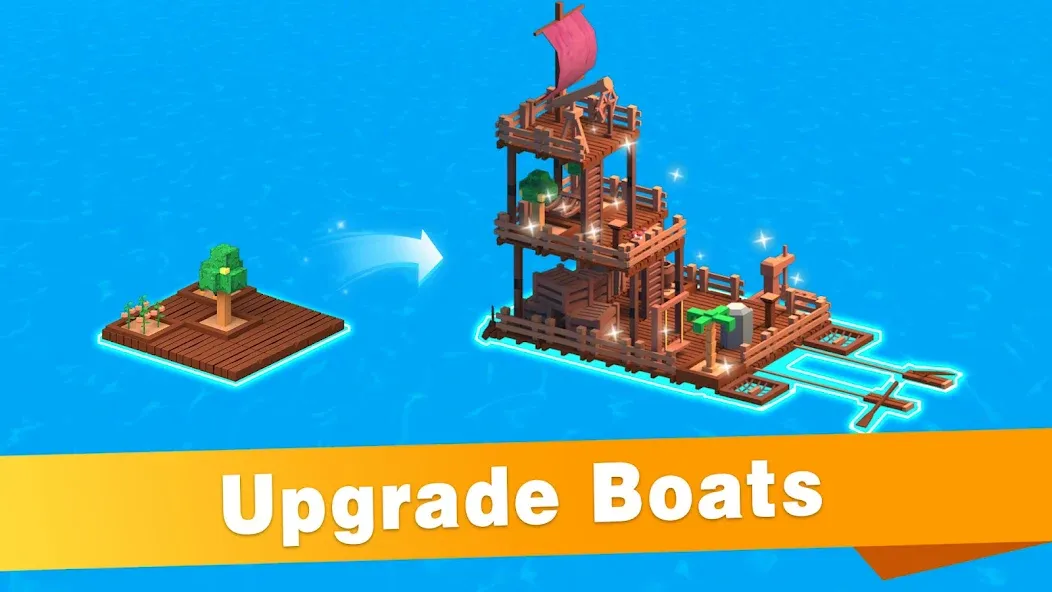 Скачать взлом Idle Arks: Build at Sea (Айдл)  [МОД Unlimited Money] — стабильная версия apk на Андроид screen 2