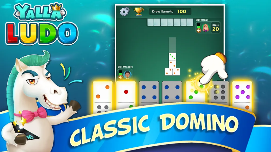 Скачать взлом Yalla Ludo — Ludo&Domino (Ялла Лудо)  [МОД Много денег] — стабильная версия apk на Андроид screen 2