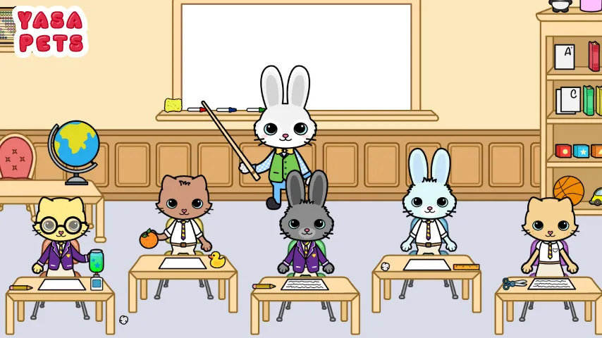 Взломанная Yasa Pets School (Яса Петс Скул)  [МОД Много денег] — стабильная версия apk на Андроид screen 2