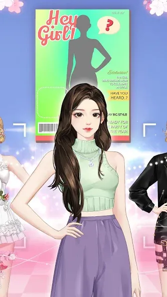 Взломанная Fashion City：Style&Dress Up  [МОД Бесконечные деньги] — полная версия apk на Андроид screen 1