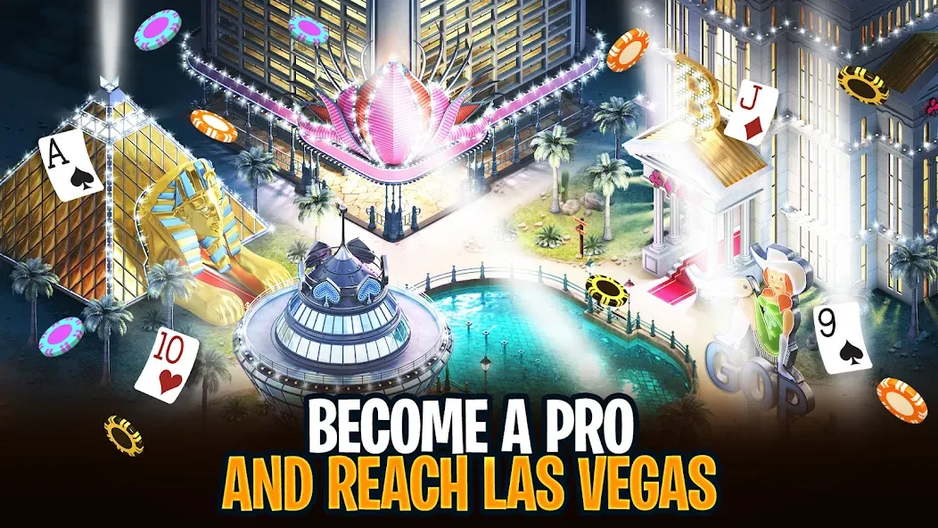 Взлом Governor of Poker 3 — Texas  [МОД Бесконечные монеты] — полная версия apk на Андроид screen 4