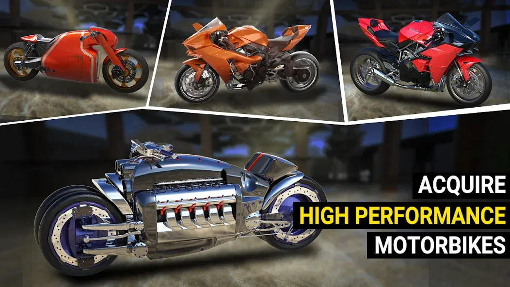 Скачать взлом Speed Moto Dash:Real Simulator (Спид Мото Дэш)  [МОД Unlocked] — стабильная версия apk на Андроид screen 3