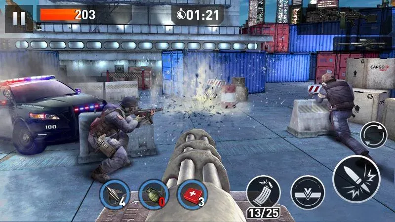 Взлом Elite Killer: SWAT  [МОД Mega Pack] — полная версия apk на Андроид screen 3