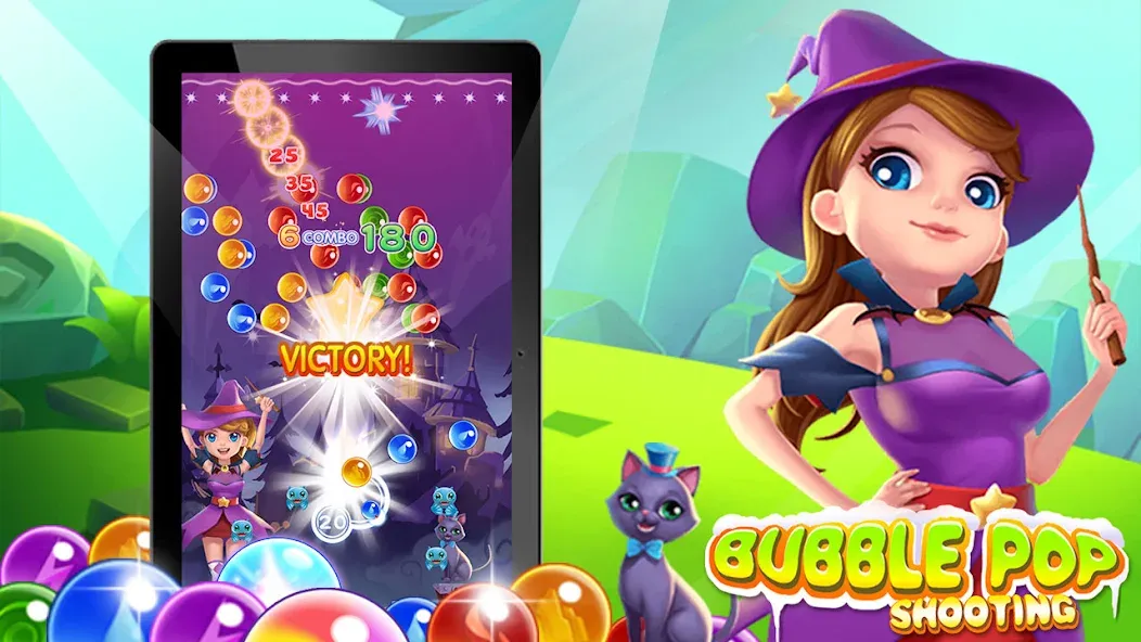 Скачать взломанную Bubble Pop — Classic Bubble Sh (Бабл Поп)  [МОД Unlimited Money] — полная версия apk на Андроид screen 5