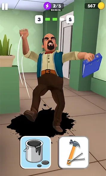 Скачать взлом The Office : Prank The Boss (Зе Офис)  [МОД Много монет] — полная версия apk на Андроид screen 3