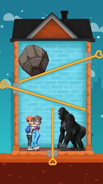 Скачать взлом Pull The String : Nick's Quest (Пул Зе Стринг)  [МОД Menu] — стабильная версия apk на Андроид screen 5