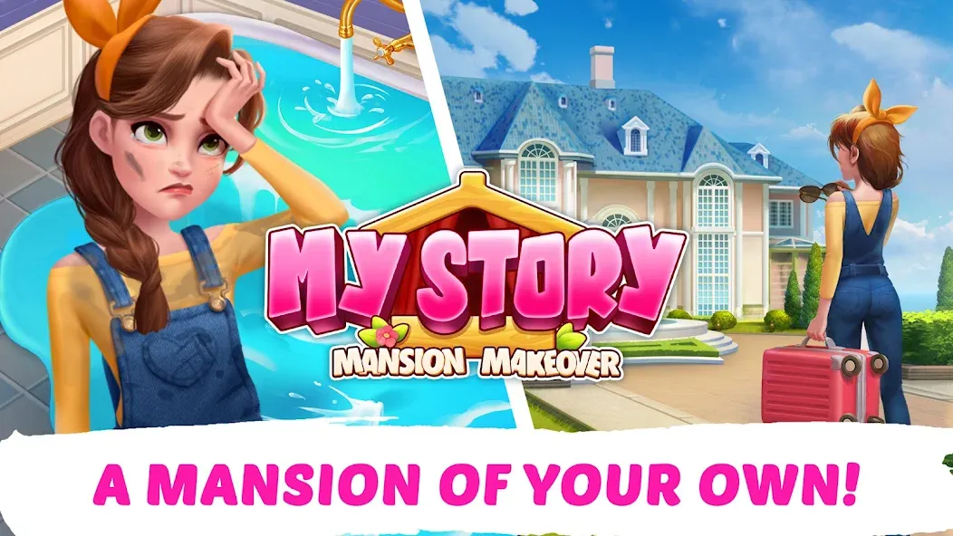 Скачать взлом My Story — Mansion Makeover  [МОД Все открыто] — стабильная версия apk на Андроид screen 1