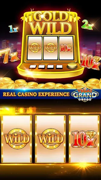 Взлом Vegas Grand Slots:Casino Games (Вегас Гранд Слоты)  [МОД Меню] — полная версия apk на Андроид screen 2