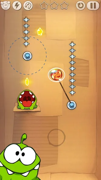 Взломанная Cut the Rope (Кат зе Роуп)  [МОД Все открыто] — стабильная версия apk на Андроид screen 3