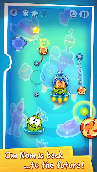 Скачать взлом Cut the Rope: Time Travel (Сат зе Роуп)  [МОД Бесконечные монеты] — стабильная версия apk на Андроид screen 3