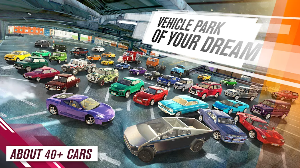 Взломанная All Cars Crash (Олл Карс Краш)  [МОД Menu] — стабильная версия apk на Андроид screen 3