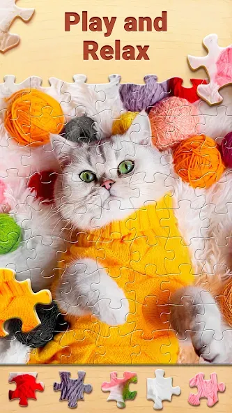 Скачать взломанную Puzzle Villa－HD Jigsaw Puzzles  [МОД Много монет] — полная версия apk на Андроид screen 2