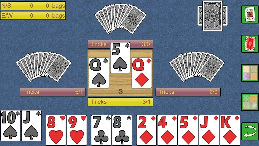 Взломанная Spades V+, spades card game  [МОД Бесконечные деньги] — полная версия apk на Андроид screen 1