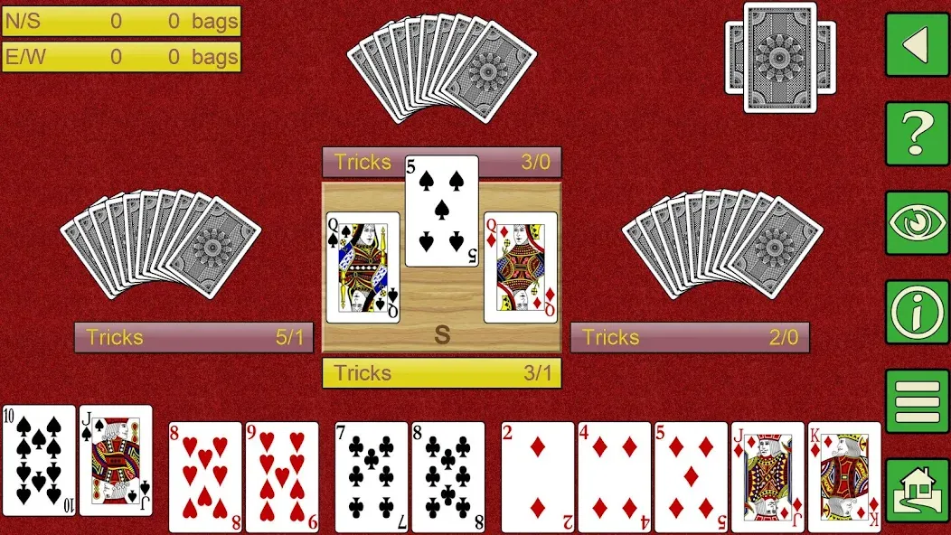 Взломанная Spades V+, spades card game  [МОД Бесконечные деньги] — полная версия apk на Андроид screen 4