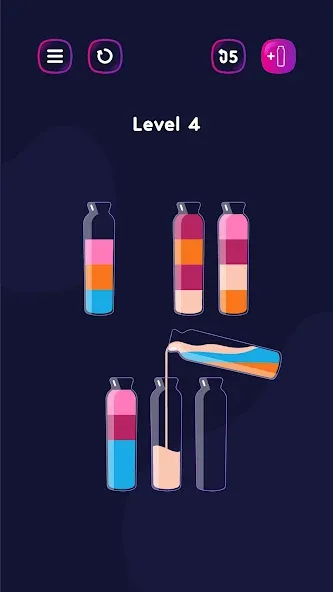 Взлом Get Color — Water Sort Puzzle  [МОД Unlimited Money] — последняя версия apk на Андроид screen 5