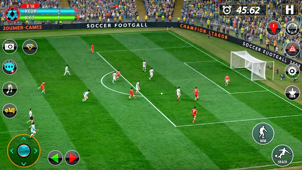 Скачать взломанную Soccer Games Football 2022  [МОД Много монет] — последняя версия apk на Андроид screen 3