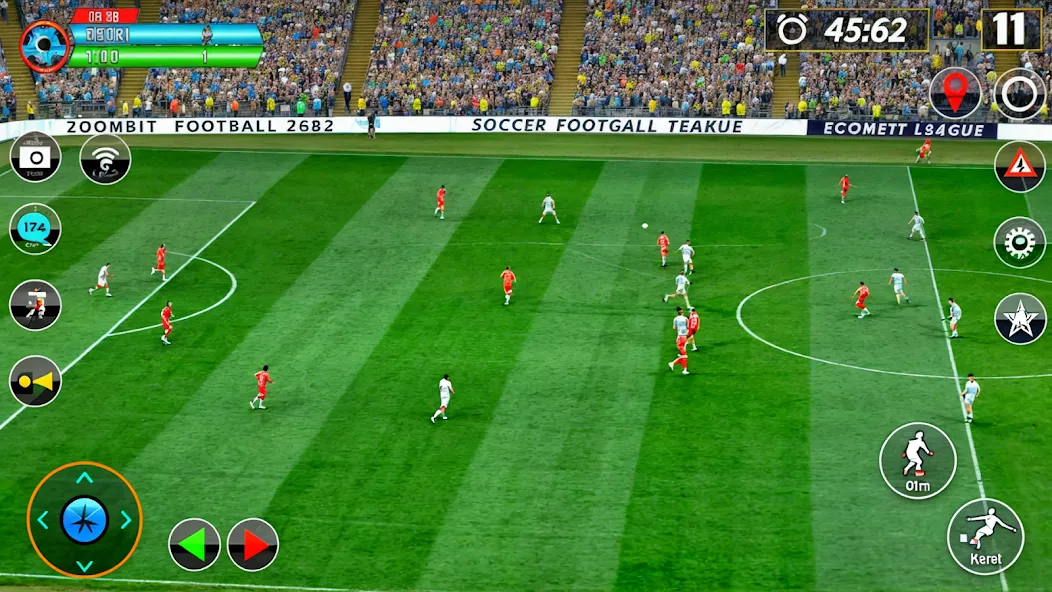 Скачать взломанную Soccer Games Football 2022  [МОД Много монет] — последняя версия apk на Андроид screen 4