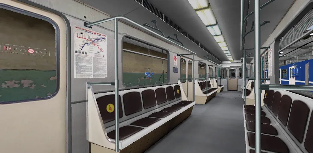 Скачать взломанную Minsk Subway Simulator  [МОД Много денег] — полная версия apk на Андроид screen 2