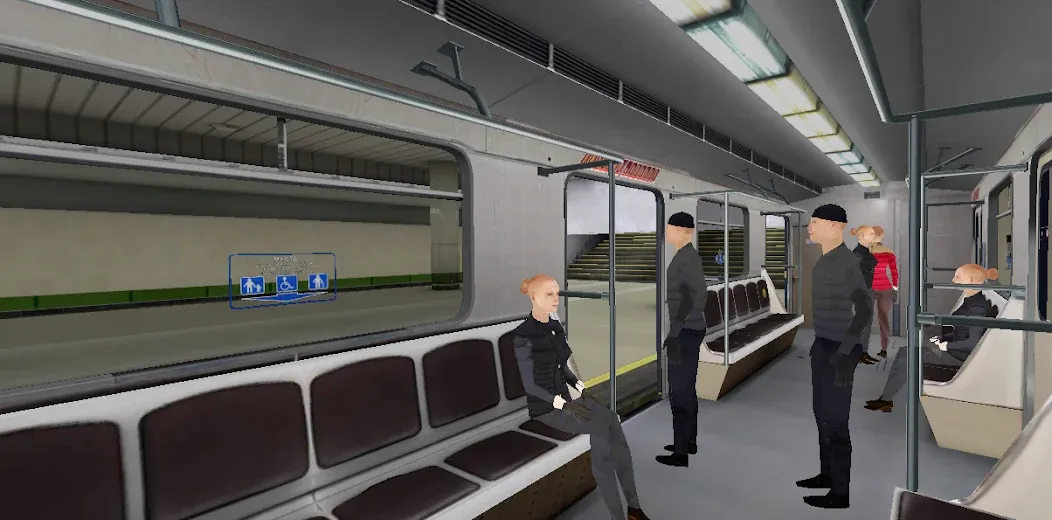 Скачать взломанную Minsk Subway Simulator  [МОД Много денег] — полная версия apk на Андроид screen 5