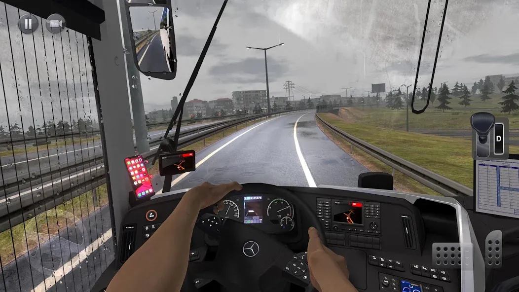 Скачать взломанную Bus Simulator : Ultimate  [МОД Много монет] — полная версия apk на Андроид screen 2