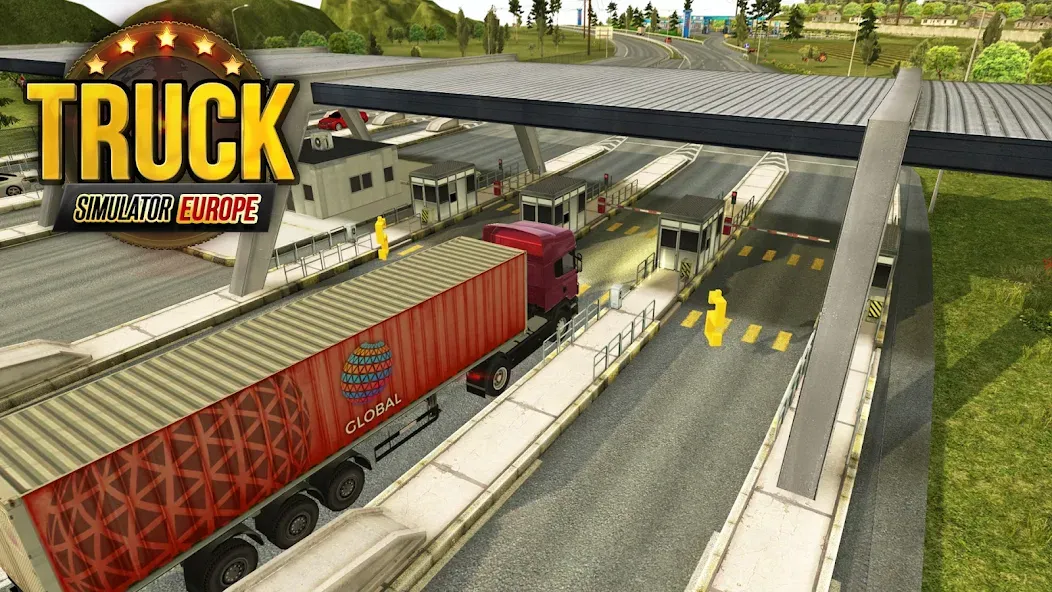 Скачать взлом Truck Simulator : Europe  [МОД Много монет] — стабильная версия apk на Андроид screen 1