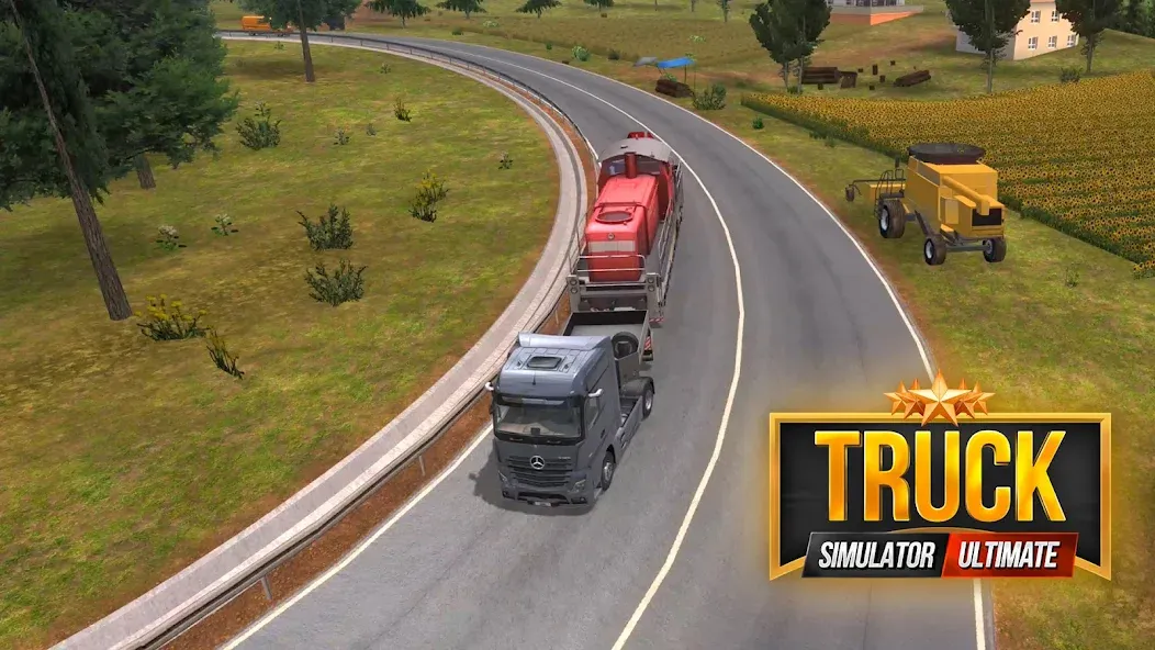 Скачать взлом Truck Simulator : Ultimate (Трак Симулятор)  [МОД Бесконечные деньги] — полная версия apk на Андроид screen 3