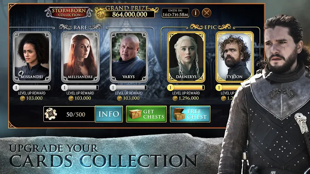 Взлом Game of Thrones Slots Casino (Гейм оф Тронс Слотс Казино)  [МОД Все открыто] — последняя версия apk на Андроид screen 2