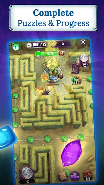 Взлом Harry Potter: Puzzles & Spells  [МОД Unlimited Money] — последняя версия apk на Андроид screen 5