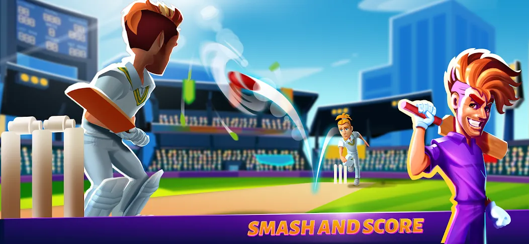 Скачать взломанную Hitwicket An Epic Cricket Game (Хитвикет)  [МОД Menu] — стабильная версия apk на Андроид screen 2