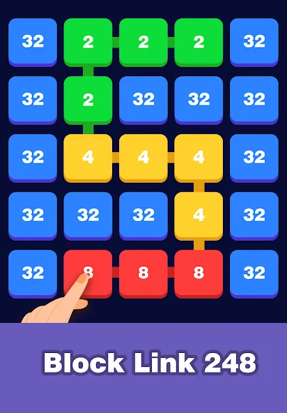 Скачать взломанную 2248 Number block puzzle 2048 (Две тысячи двести сорок восемь)  [МОД Бесконечные монеты] — стабильная версия apk на Андроид screen 2