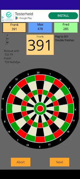 Скачать взлом Darts (Дартс)  [МОД Меню] — полная версия apk на Андроид screen 5