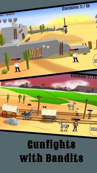 Скачать взлом El Gringo: Wild West Cowboy (Эль Гринго)  [МОД Unlocked] — стабильная версия apk на Андроид screen 5