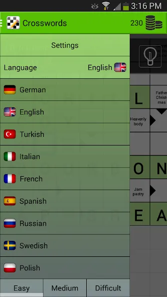 Скачать взлом Crosswords  [МОД Menu] — полная версия apk на Андроид screen 3