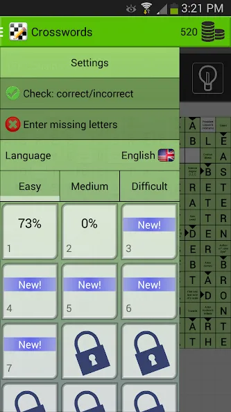 Скачать взлом Crosswords  [МОД Menu] — полная версия apk на Андроид screen 5