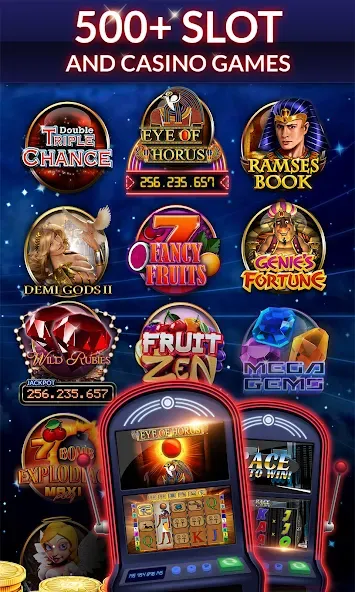 Скачать взлом Merkur24 – Slots & Casino (Меркур24 Казино)  [МОД Menu] — последняя версия apk на Андроид screen 3