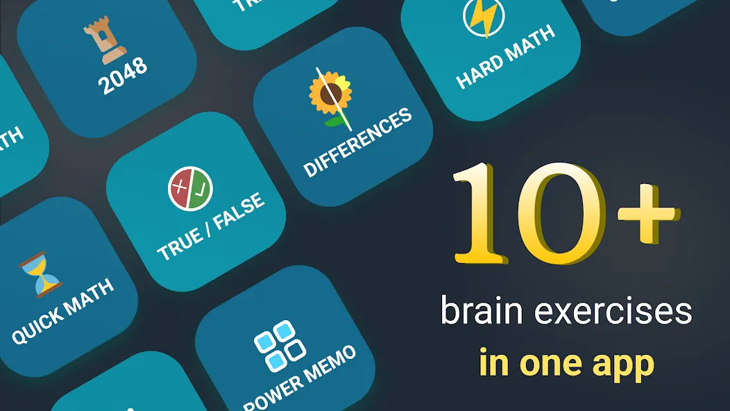 Взломанная Math Games: Brain iq riddles  [МОД Menu] — последняя версия apk на Андроид screen 1