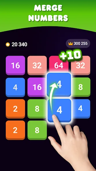 Взломанная 2048: Puzzle Game! Merge Block (Две тысячи сорок восемь)  [МОД Меню] — стабильная версия apk на Андроид screen 1