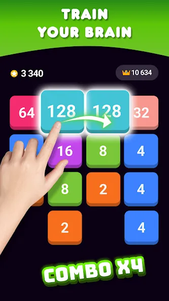 Взломанная 2048: Puzzle Game! Merge Block (Две тысячи сорок восемь)  [МОД Меню] — стабильная версия apk на Андроид screen 5